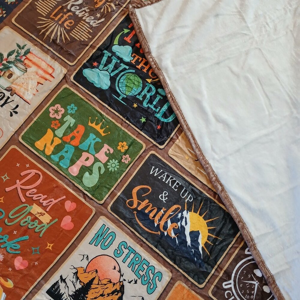 Retirement Fleece Blanket - Picture 2 of 2